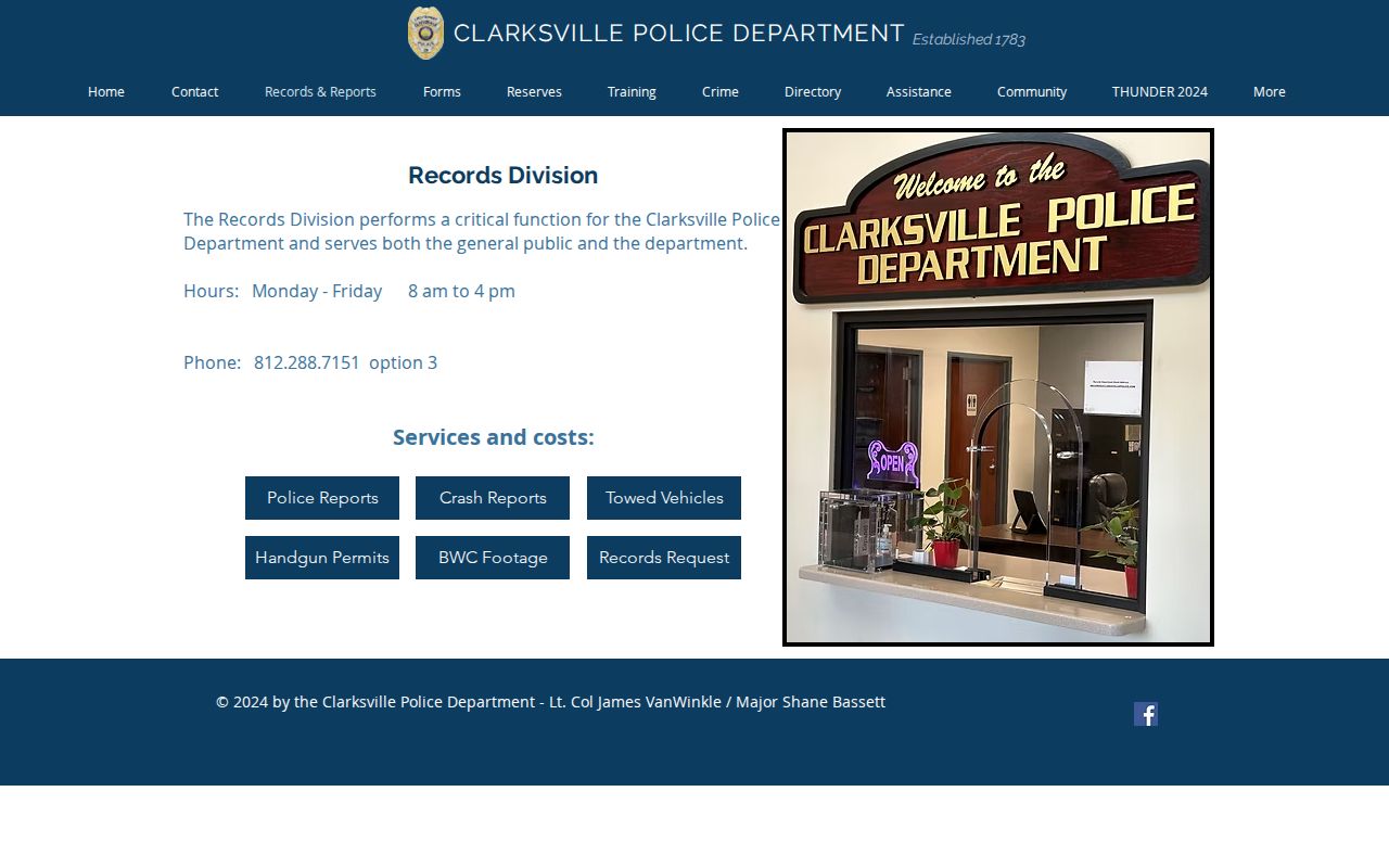 Clarksville Police records counter information separate from Clark County court warrants